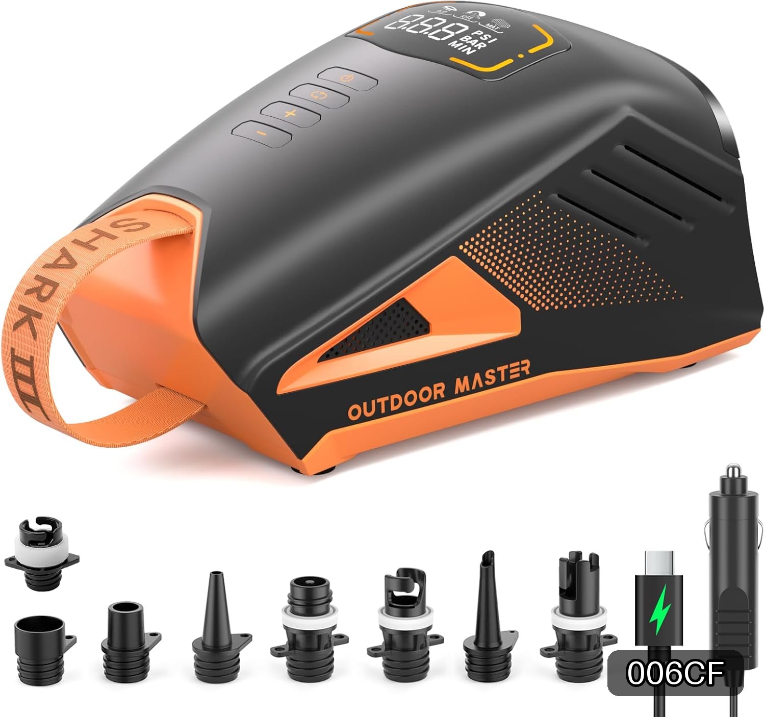 Rechargeable Electric Paddle Board Pump with 74Wh Battery #R039