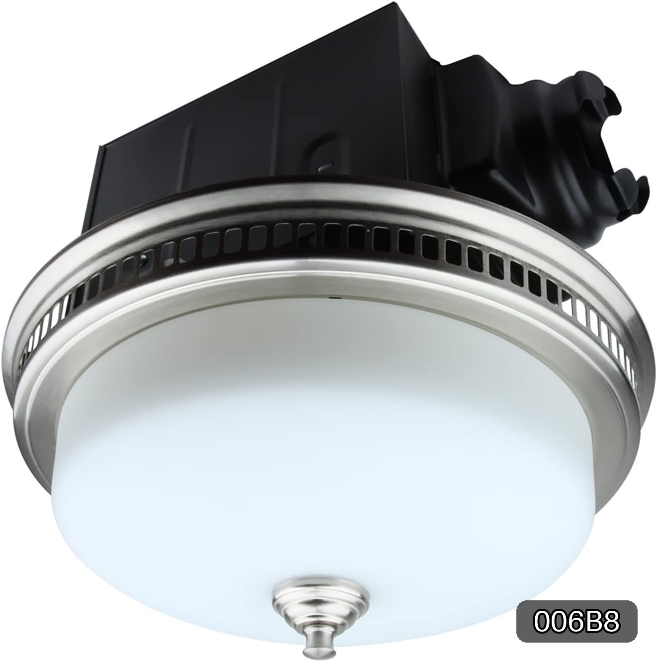 Ultra-Quiet Bathroom Exhaust Fan with Light, 110 CFM, 1.5 Sones #R039