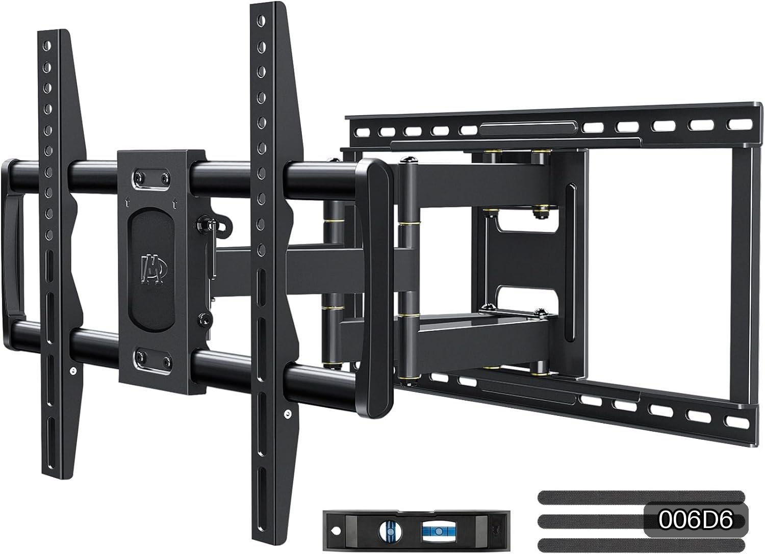 Full Motion Wall Mount for 42–90 Inch TVs, Heavy Duty 132 lb Capacity #R033