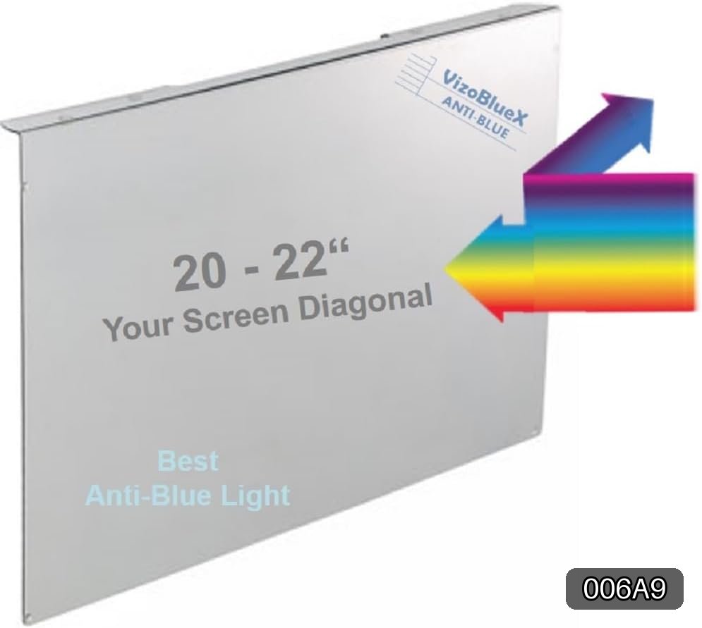 Blue Light and UV Blocking Screen Filter for 20–22 Inch Monitors #R040
